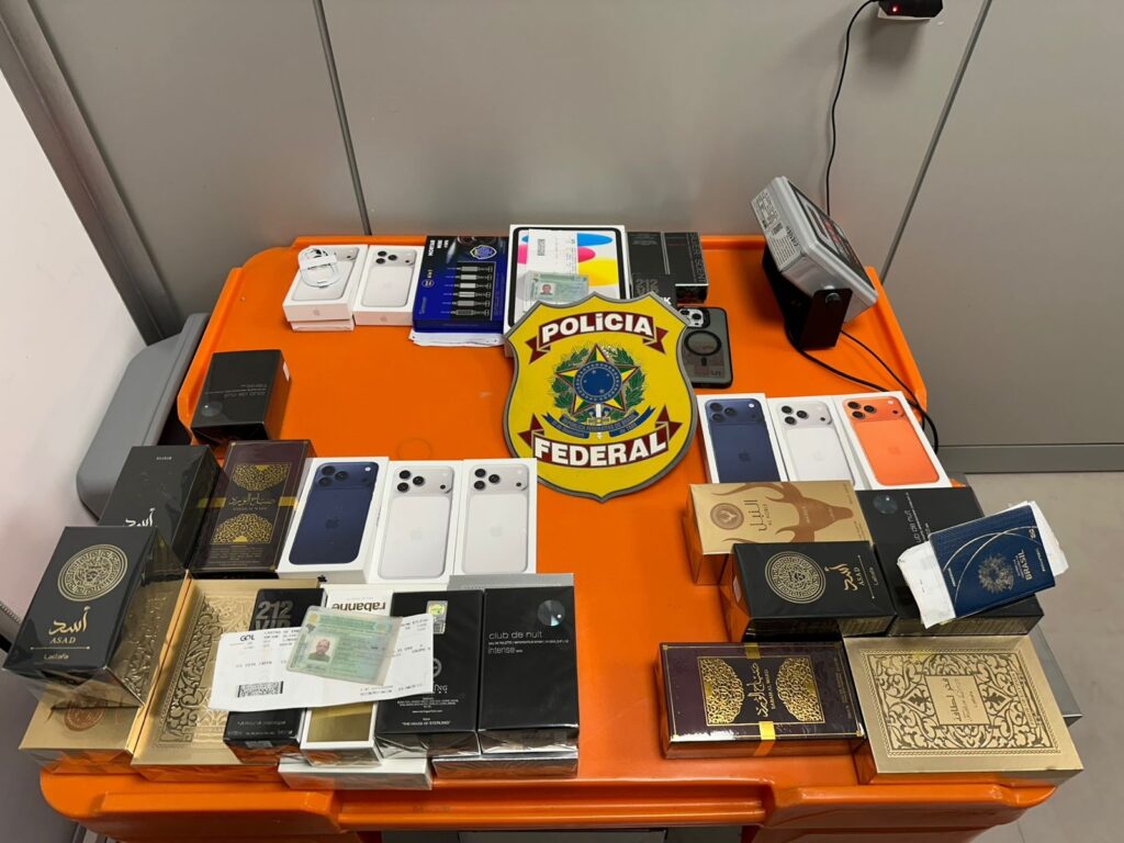 policia-federal-apreende-produtos-sem-nota-fiscal-no-aeroporto-castro-pinto