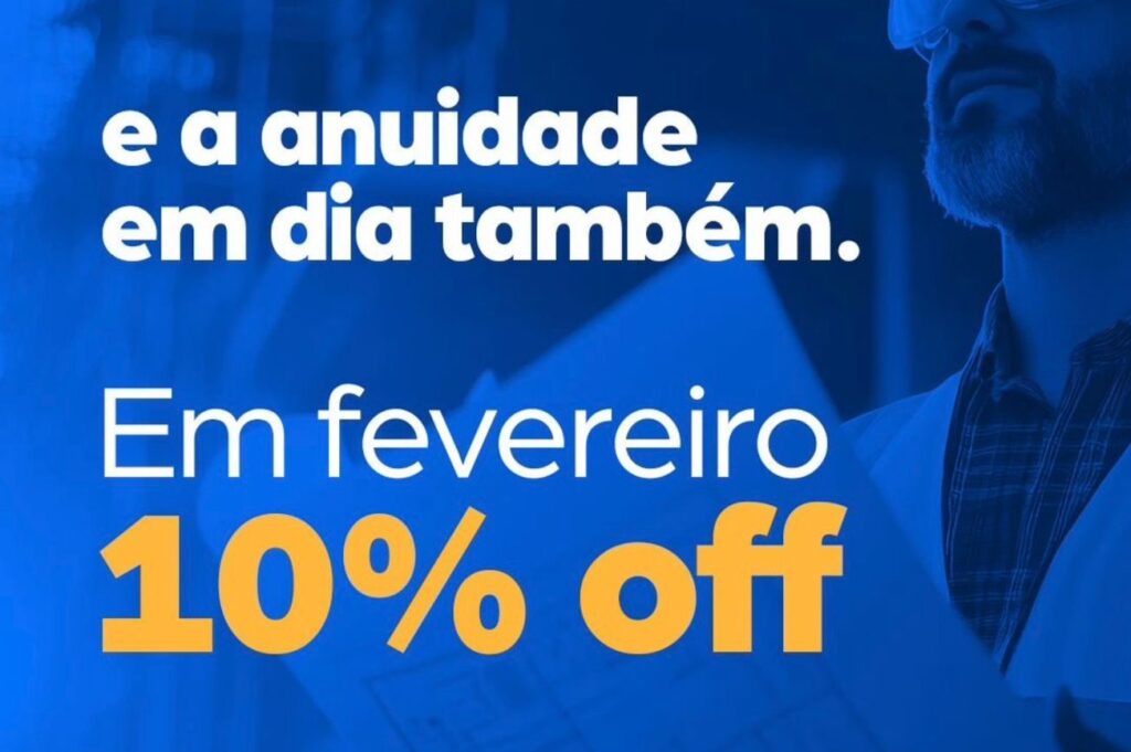 crea-pb-concede-10%-de-desconto-para-pagamento-da-anuidade-em-fevereiro